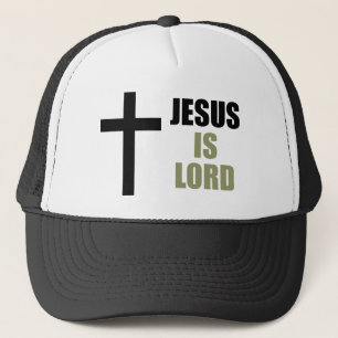 Jesus Is Lord and Saviour and the Light Trucker Hat