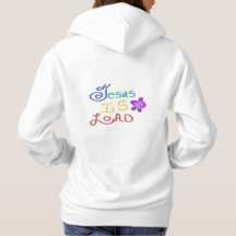 Jesus is LORD Faith Quote with Colourful Text