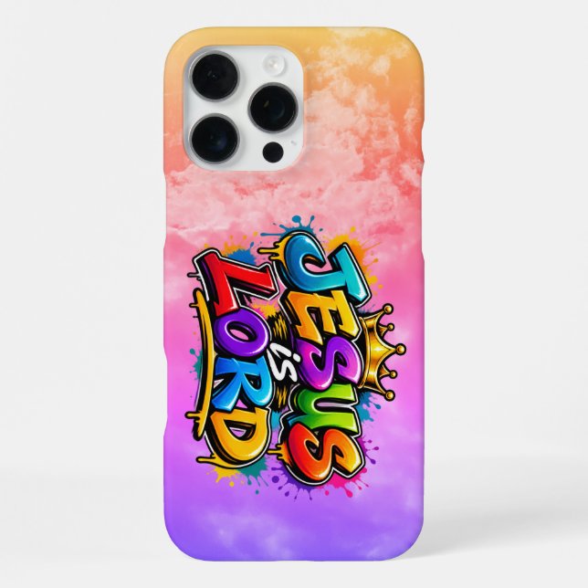 Jesus is Lord iPhone Case (Back)