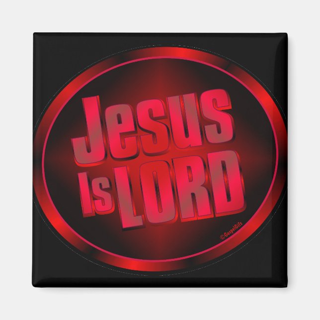 Jesus is Lord Magnet (Front)