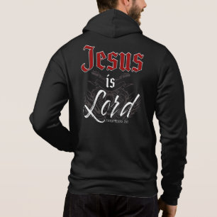 Jesus is Lord – Motorcycle Christian Faith Gospe Hoodie