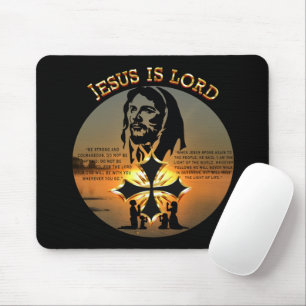 Jesus Is Lord Mouse Mat