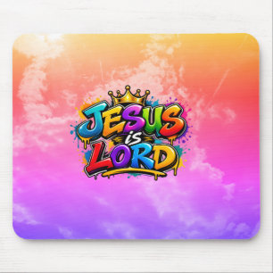 Jesus is Lord Mouse Mat
