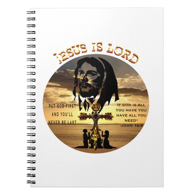 Jesus Is Lord Notebook (Front)