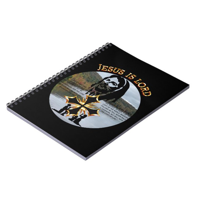 Jesus Is Lord Notebook (Left Side)