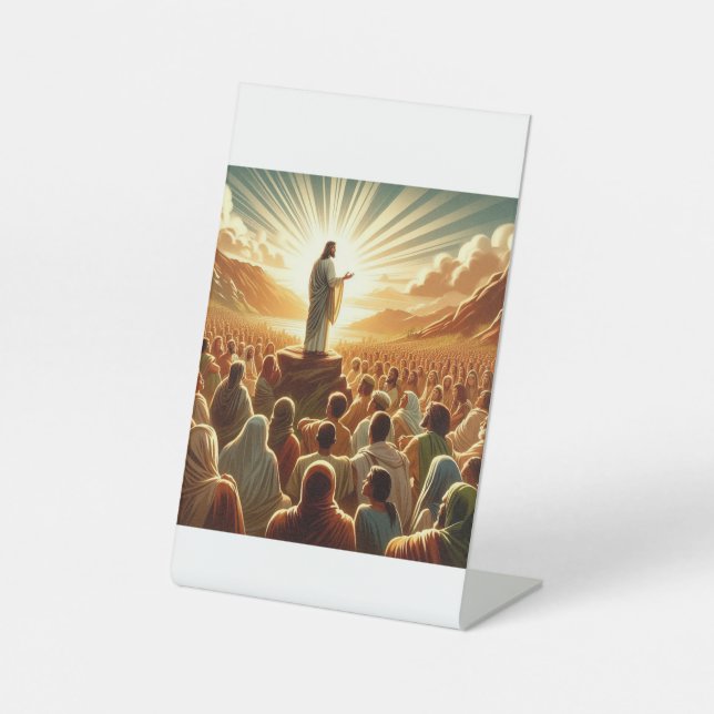 Jesus is Lord. Pedestal Sign (Front)