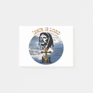 Jesus Is Lord Post-it Notes