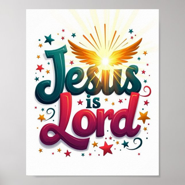 Jesus is Lord  Poster (Front)