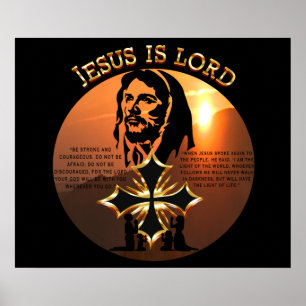 Jesus Is Lord Poster