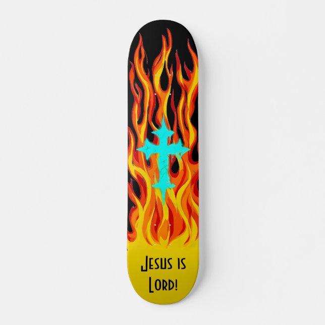 Jesus is Lord Skateboard (Front)