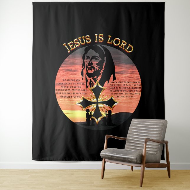 Jesus Is Lord Tapestry (In Situ)