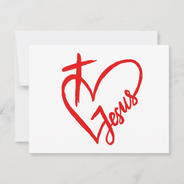 Jesus is love and life invitation (Front)