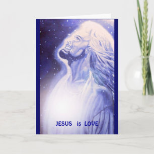 JESUS   is LOVE Holiday Card