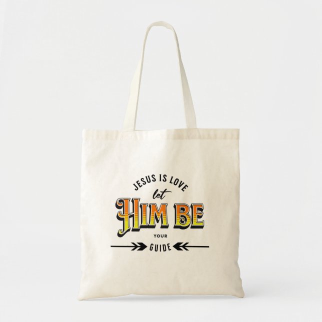 Jesus Is Love Tote Bag (Front)
