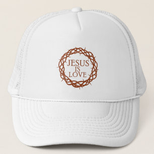 Jesus is Love Trucker Hat