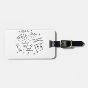 Jesus Is… Luggage Tag