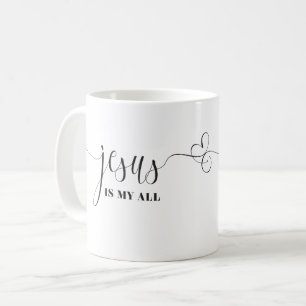Jesus Is My All Classic Mug, 11 oz Coffee Mug