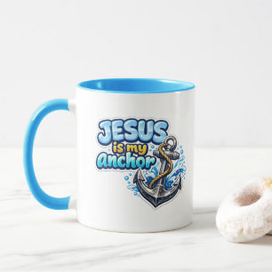 JESUS is my anchor Mug