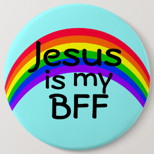 Jesus is my Best Friend Forever 6 Cm Round Badge