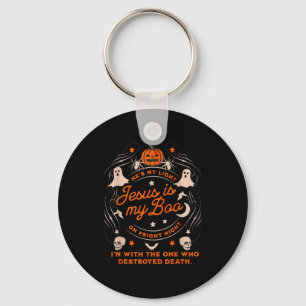 Jesus Is My Boo Soky Christian Funny Halloween Key Ring