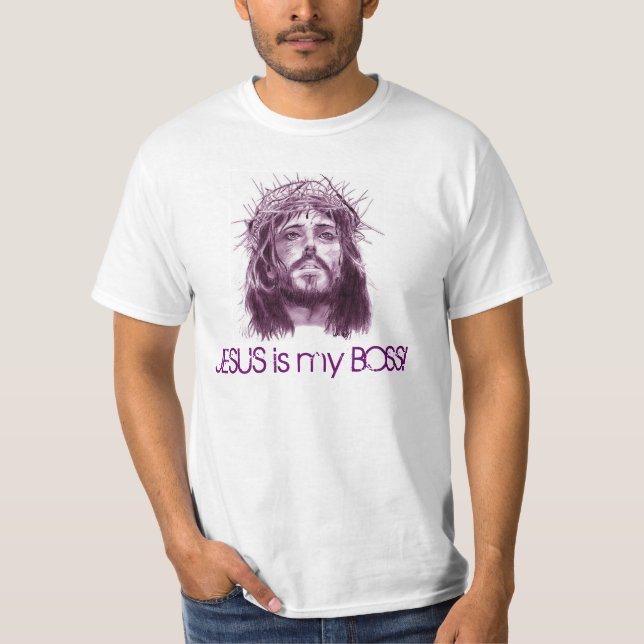 Jesus is my Boss shirt (Front)