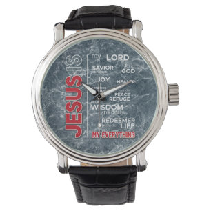 Jesus is my Everything Word Cloud Watch