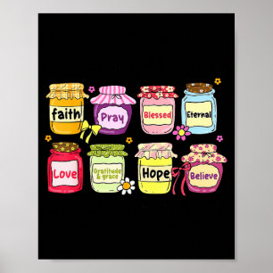 Jesus Is My Jam And Im Here To Spread Christian Bi Poster