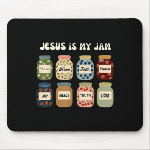 Jesus Is My Jam Christian Faith Religious Bible Ve Mouse Mat