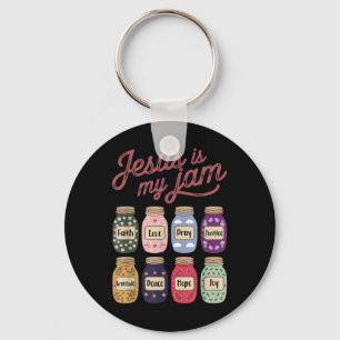 Jesus Is My Jam Faith Hope Love Pray Peace Joy Chr Key Ring