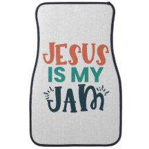 Jesus Is My Jam Floor Mats