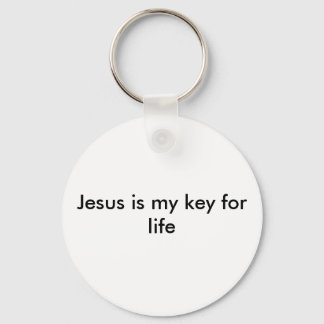 Jesus is my key for life ring