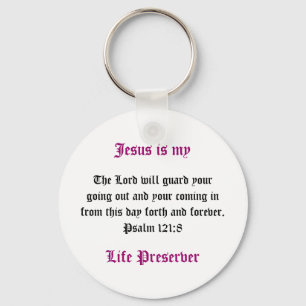Jesus is my Life Preserver Key Chain