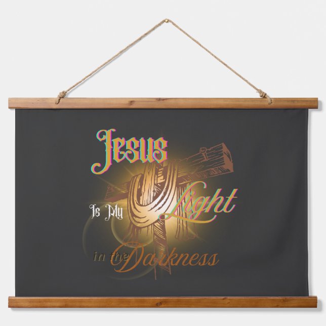  Jesus Is My Light – Halloween  Hanging Tapestry (Front)