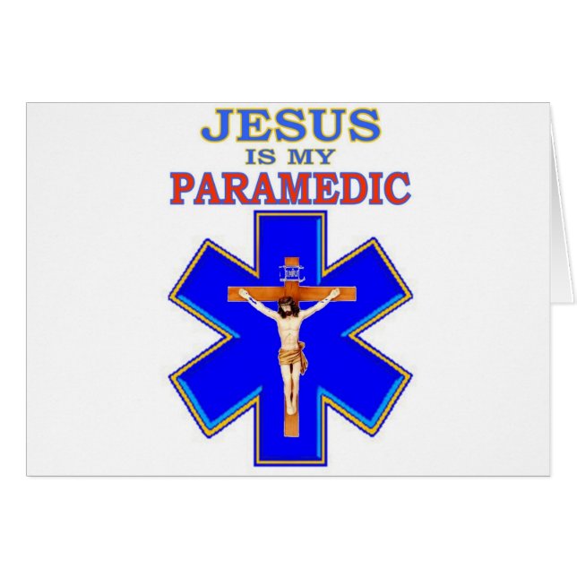 JESUS IS MY PARAMEDIC (Front Horizontal)