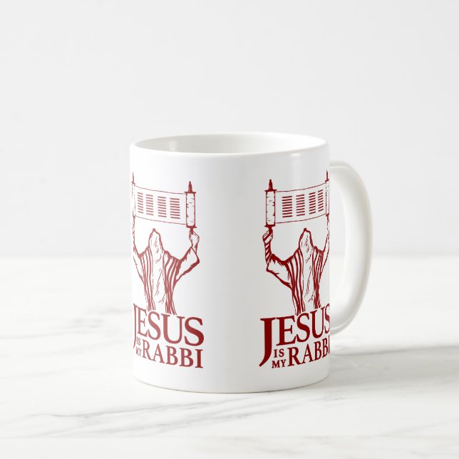 Jesus Is My Rabbi Mug (Front Right)