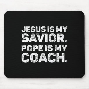 Jesus Is My Savior1  Mouse Mat