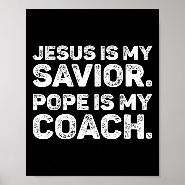 Jesus Is My Savior1  Poster (Front)