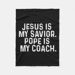 Jesus Is My Savior2 Fleece Blanket