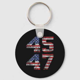 Jesus Is My Savior Trump Is My President American  Key Ring