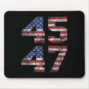 Jesus Is My Savior Trump Is My President American  Mouse Mat