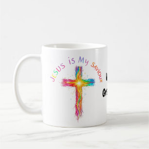 Jesus Is My Saviour A Faithful Reminder of Love Coffee Mug