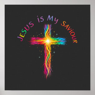 Jesus Is My Saviour A Faithful Reminder of Love Poster
