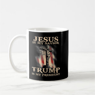 Jesus Is My Saviour Fishing Is My Therapy Christia Coffee Mug