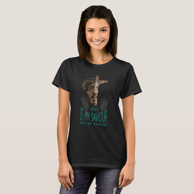 Jesus is My Saviour | Women's  T-Shirt (Front Full)