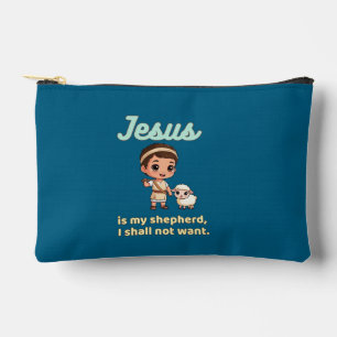 Jesus is my shepherd accessory pouch
