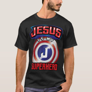 Jesus Is My Superhero Cute Powerful Christian Gift T-Shirt