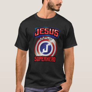 Jesus Is My Superhero Cute Powerful Christian Gift T-Shirt
