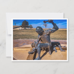 Jesus is Nailed to the Cross  Postcard
