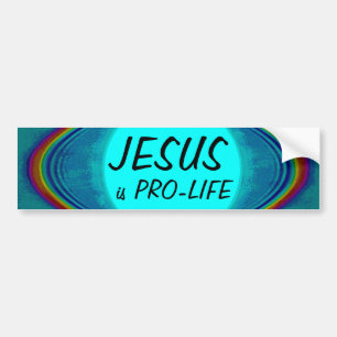 Jesus is Pro-life Bumper Sticker