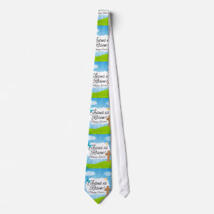 Jesus is Risen, Christian Easter Tie
